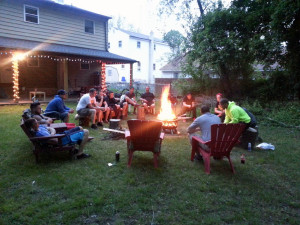Independence Lodge Sober Living supports its residents with regular campfire recovery meetings